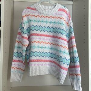 Colorful Striped Sweater